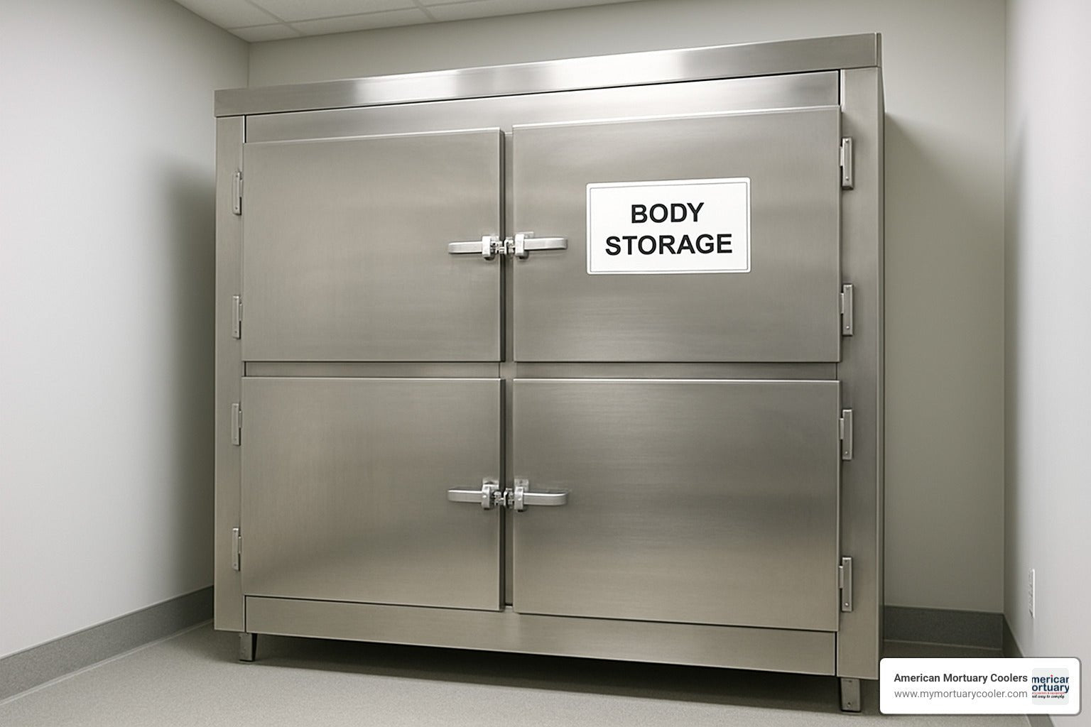 Everything You Need to Know About Body Storage in Morgue Fridges - American Mortuary Coolers & Equipments Everything You Need to Know About Body Storage in Morgue Fridges - American Mortuary Coolers & Equipments